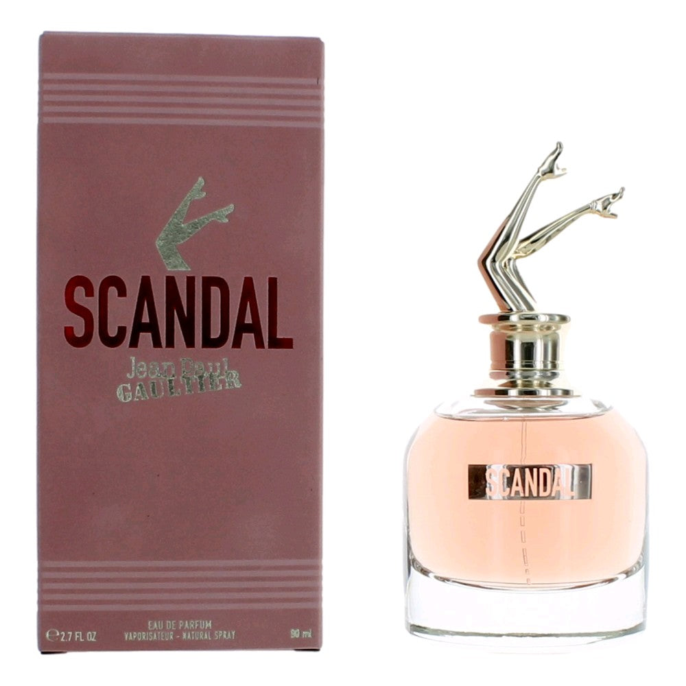 Bottle of Scandal by Jean Paul Gaultier, 2.7 oz Eau De Parfum Spray for Women